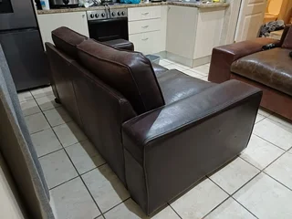Leather couch