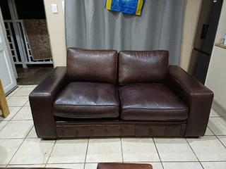 Leather couch