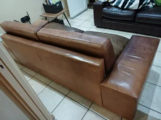 Leather couch