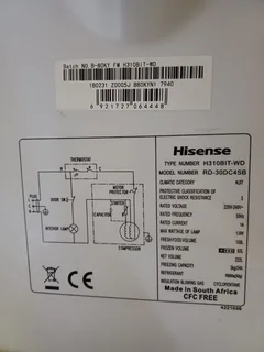 Hisense Fridge