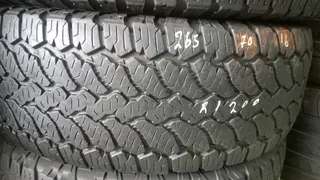 Second hand tyres