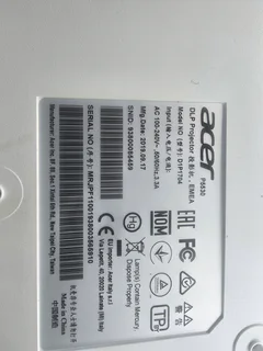 Acer P5530 DLP 3D Projector