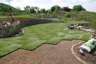 Grass installation