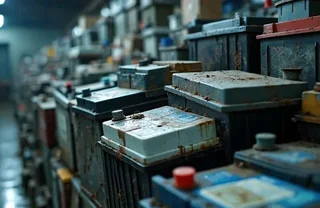 We buy scrap batteries. We'll collect