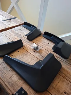 Set of mud flaps for VW Polo 2018&#43; model.