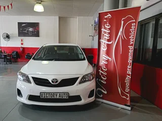 2015 Toyota Corolla Quest 1.6 – petrol manual sedan – lower mileage dealer sale – Brackenfell