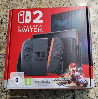 Nintendo Switch 2 + Mario Kart World Bundle