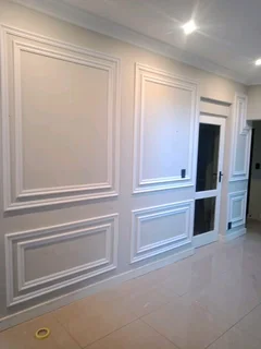 Wall Interior Designs: Moulding, Paneling, &amp; Wall Papering.