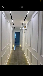 Wall Interior Designs: Moulding, Paneling, &amp; Wall Papering.