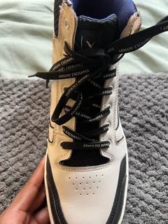 Armani Exchange high top sneakers