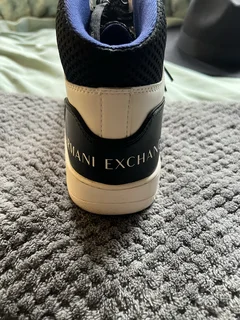Armani Exchange high top sneakers