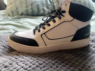 Armani Exchange high top sneakers