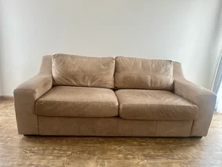 Coricraft Genuine Leather 3-Seater Couch