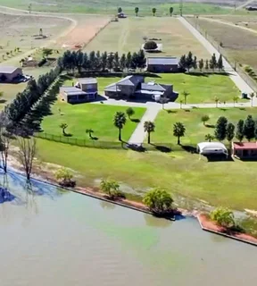7.4Ha Waterfront Plot at Vaal dam with 22 camp stands in Oranjeville, FS