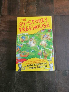 The 39-Storey Treehouse second hand book.