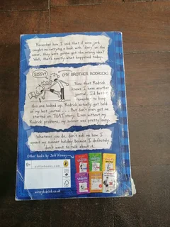 Diary of a wimpy kid (Rodric Rules) second hand book.