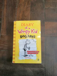 Diary of a wimpy kid ( Dog Days) second hand book.