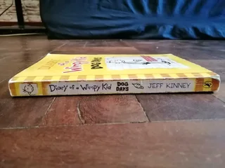 Diary of a wimpy kid ( Dog Days) second hand book.