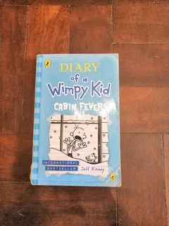 Diary of a wimpy kid (Cabin fever) second hand book.