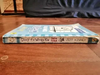 Diary of a wimpy kid (Cabin fever) second hand book.
