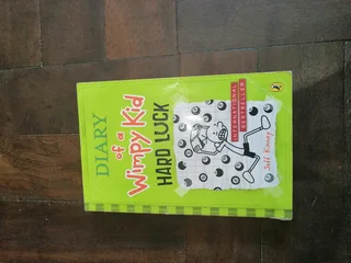 Dairy of a wimpy kid (Hard luck) second hand book.