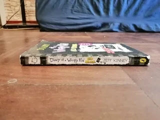 Diary of a wimpy kid (Old school) second hand book.