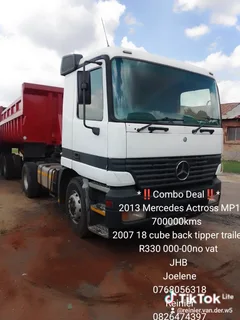 2013 Mercedes Combo deal