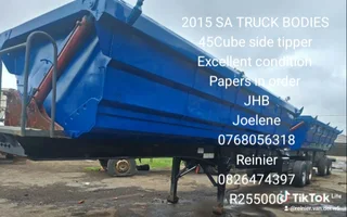 2015 Side tipper 45 Cube