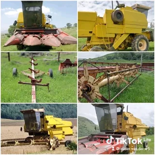 New Holland 8040 combo