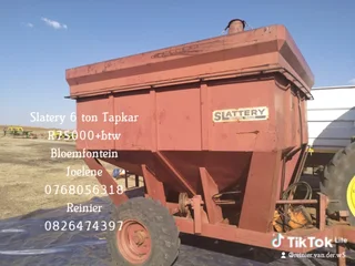 6 ton Slatery Tapkar