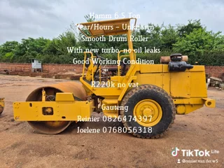 6.5 Ton Smooth Roller