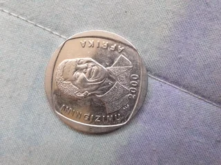 Mandela R5coin year 2000