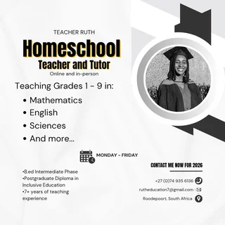 Homeschool Teacher/Tutor