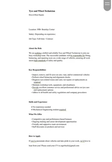 Rim repair machine oparator