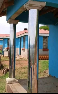 Stainless steel pillar covers