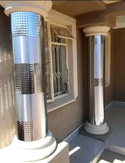 Stainless steel pillar covers