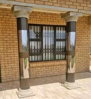 Stainless steel pillar covers