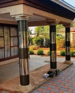 Stainless steel pillar covers