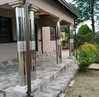 Stainless steel pillar covers
