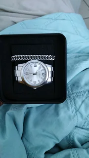 Tempo watch, silver