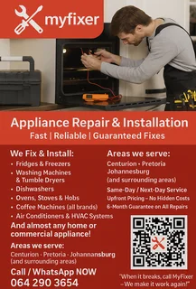 Appliance Repair & Installation