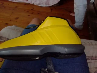 crazy 1 yellow and grey adidas
