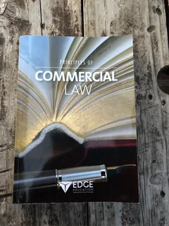 Principles of Commercial Law, First Edition, Second Impression.