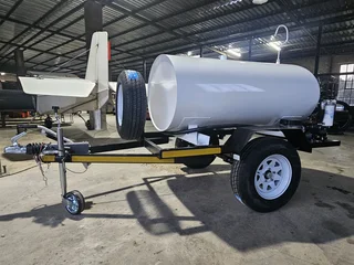 Tanker trailer 1000 Liters Diesel Bowser Trailer