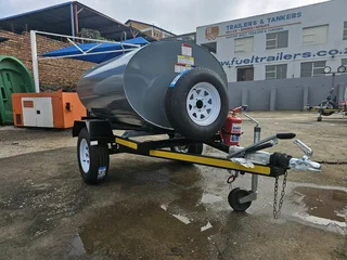 Tanker trailer 1500 Liters Diesel Bowser Trailer