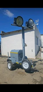 Light towers trailer // mobile light plant trailer