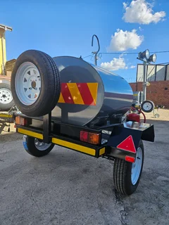 500L Mild Steel mobile tank trailer