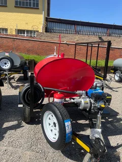 500L Mild Steel mobile tank trailer