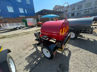 500L Mild Steel mobile tank trailer