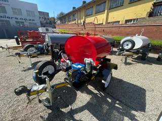 500L Mild Steel mobile tank trailer